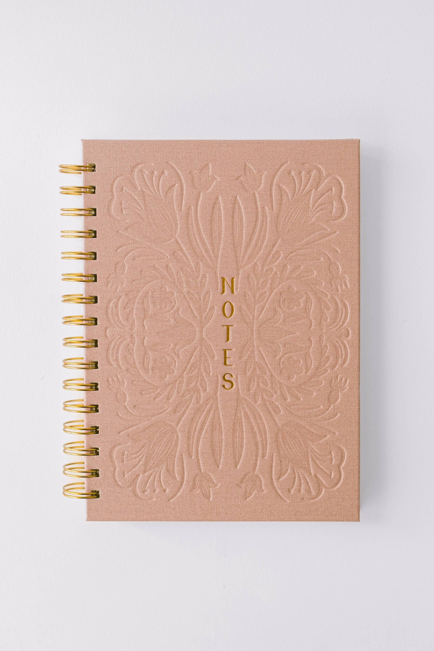 Tulip Blind Embossed Spiral Notebook