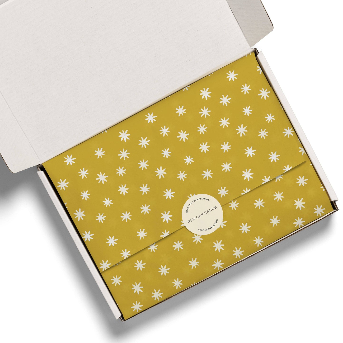 Red Cap Cards - Asterisk tissue paper