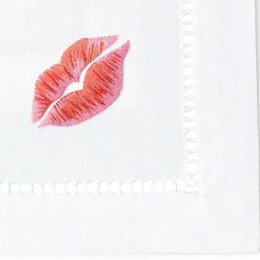 Kiss Cocktail Napkins Set of 4