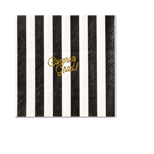Emergency Confetti - Congrats Grad Cocktail Napkins