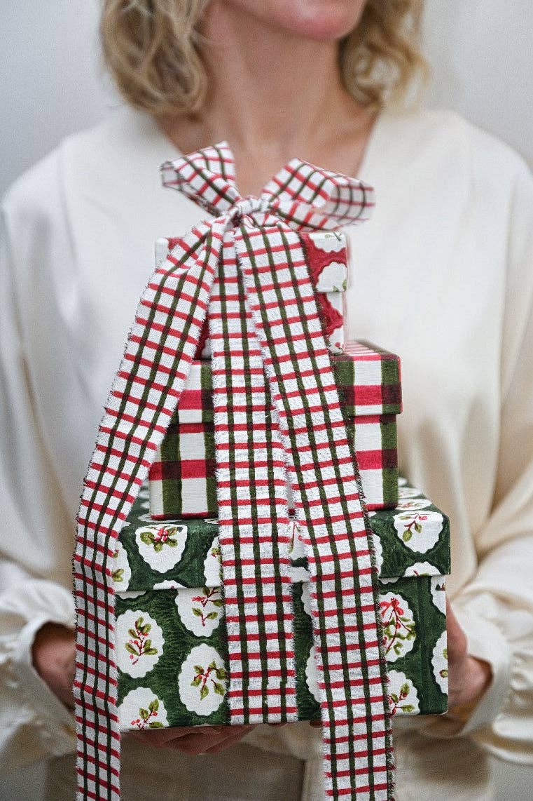 Block Printed Gift Boxes - Christmas Play