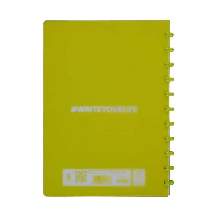 Green Let's Smile Notebook