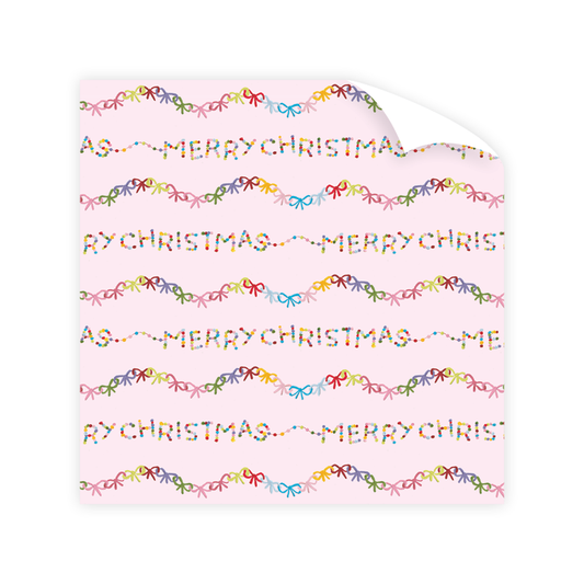 Pom Pom Party Wrapping Paper *Cannot ship*