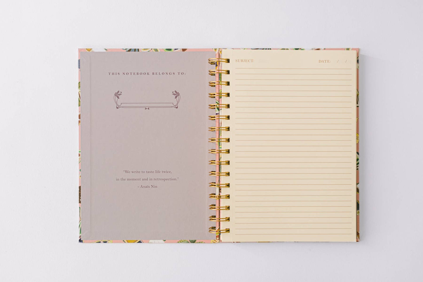 Good Juju Ink - Butterfly Reflections Spiral Notebook