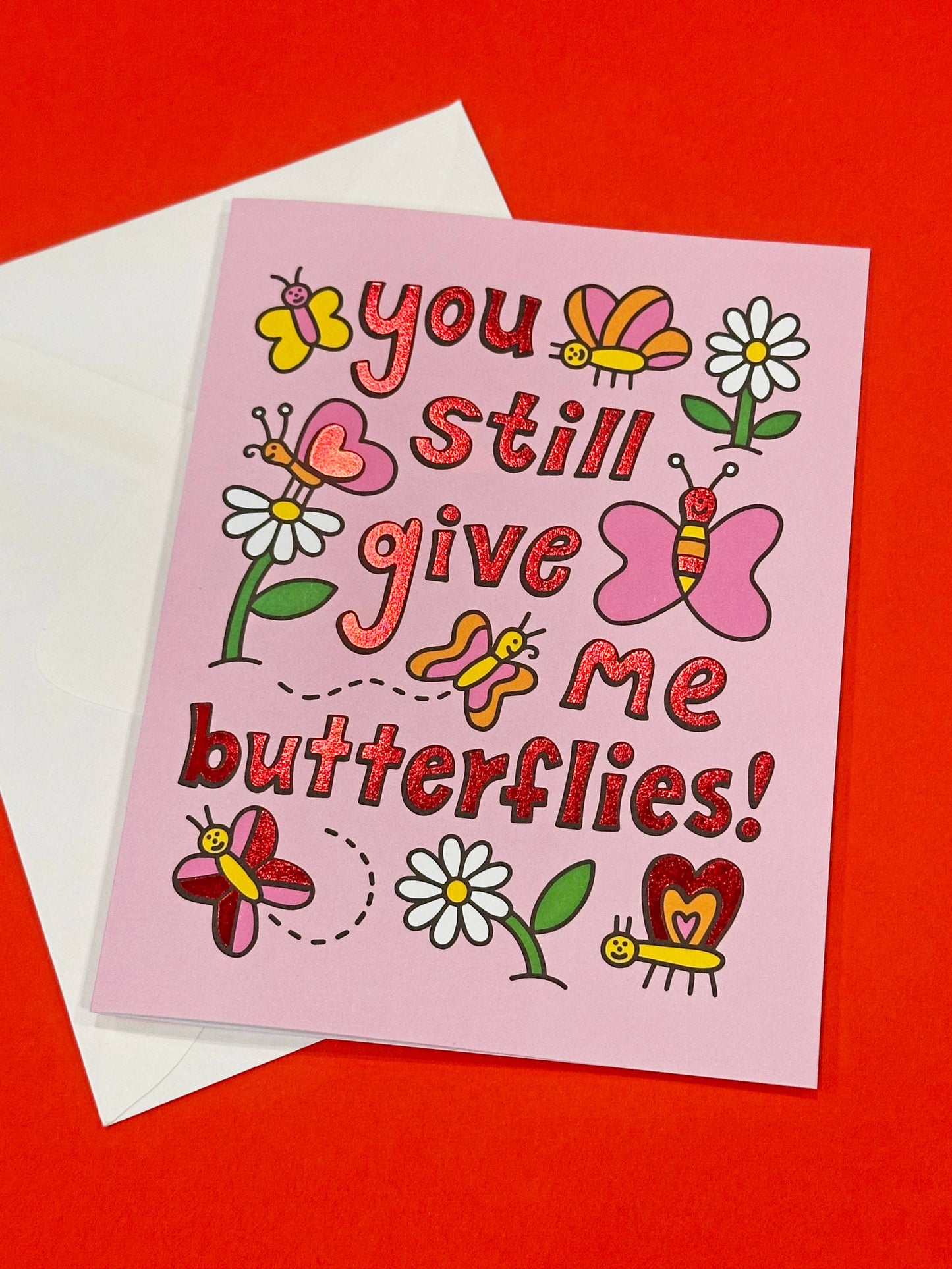 The Social Type - Butterflies Love Card