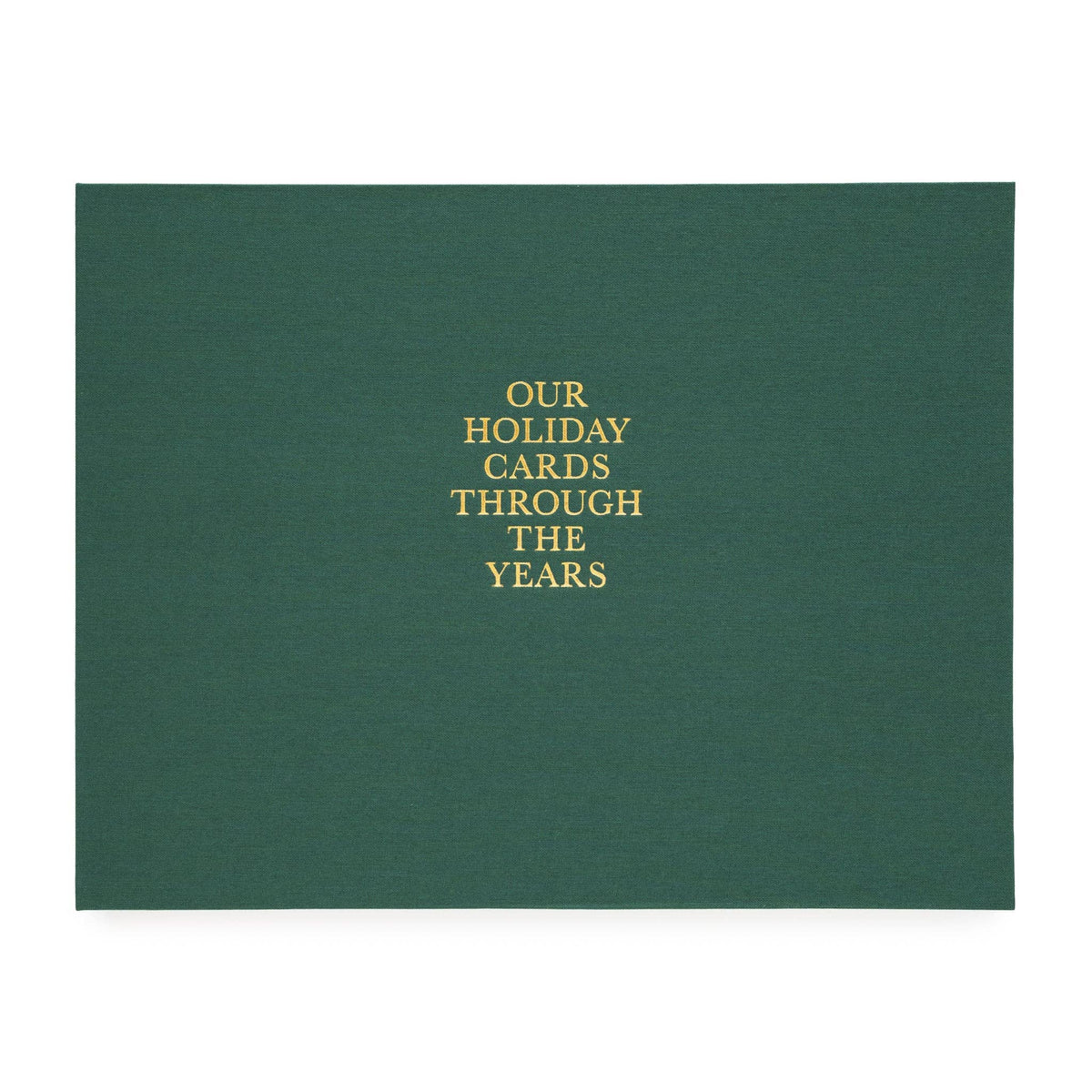 Evergreen Holiday Card Book