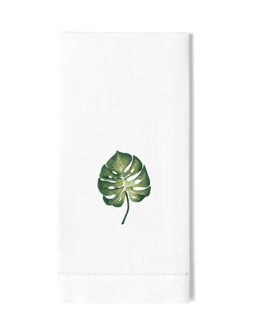 Henry Handwork - Tropical Leaf Hand Towel