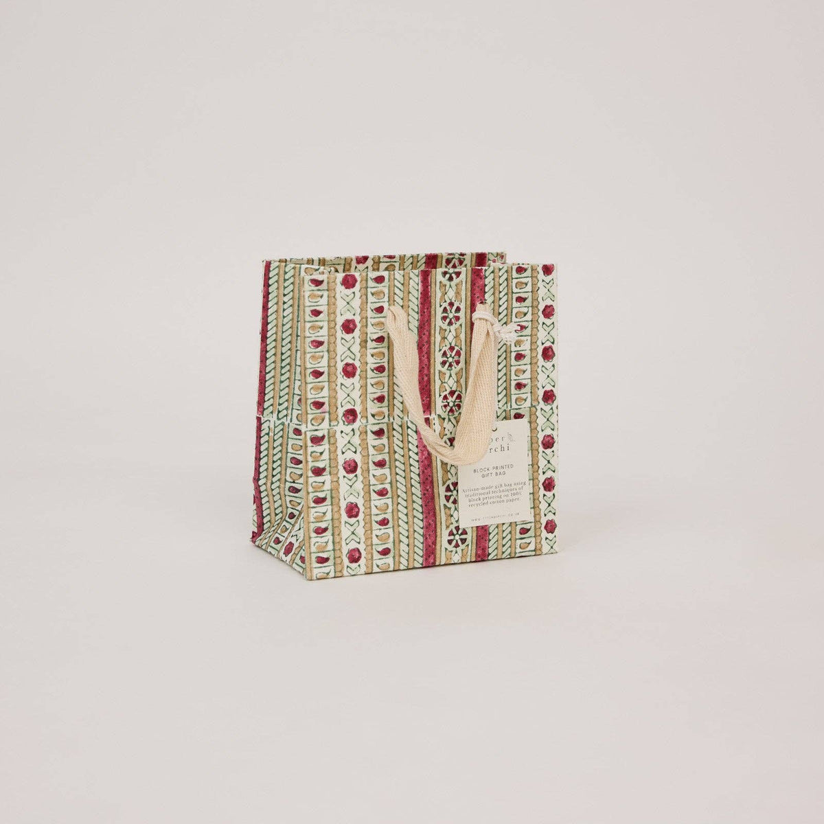 Traditional Christmas Gift Bags - Small