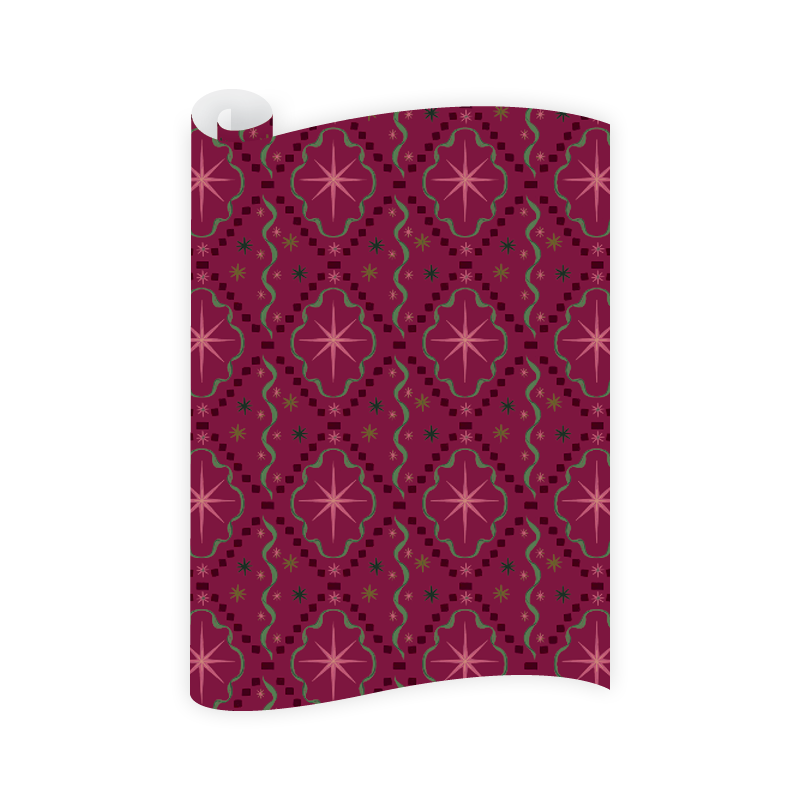 PREORDER Retro Sparkle Wrapping Paper Roll