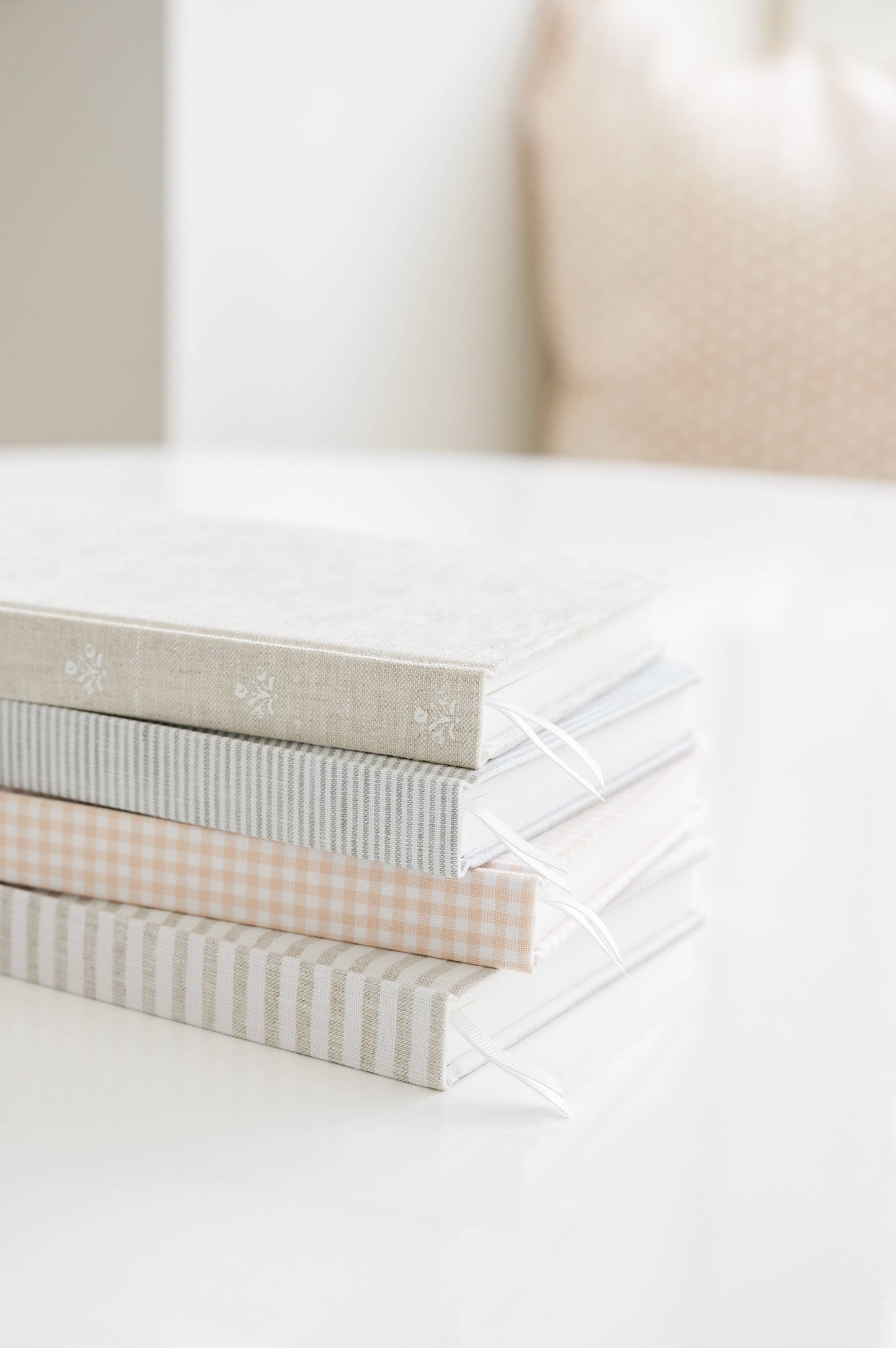 Tailored Journal, Pink Gingham