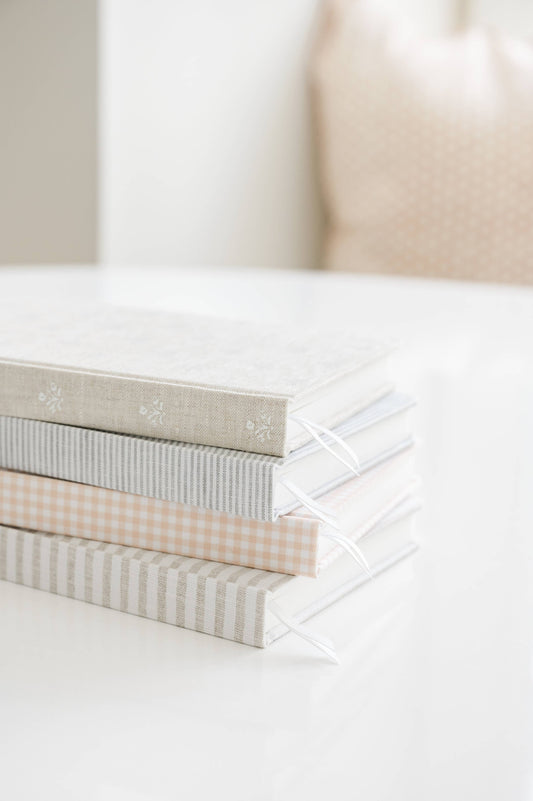 Tailored Journal, Pink Gingham