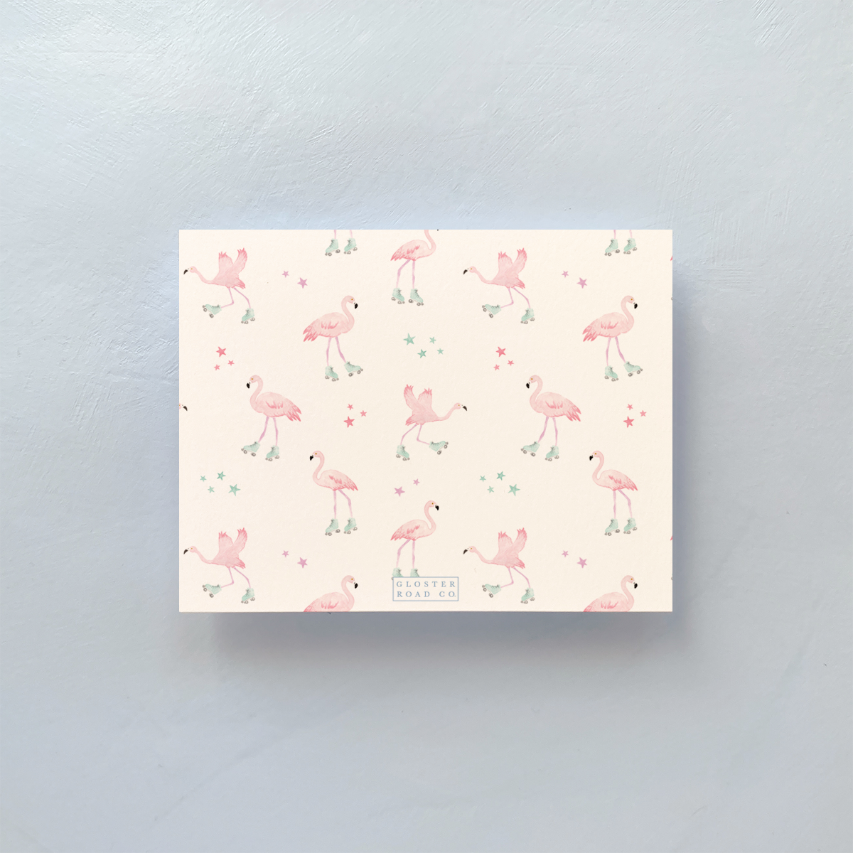 Flock and Roll Notecard Set