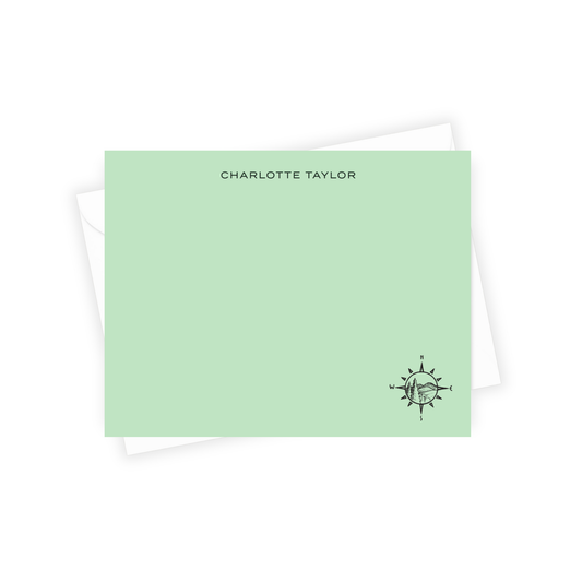Green stationery