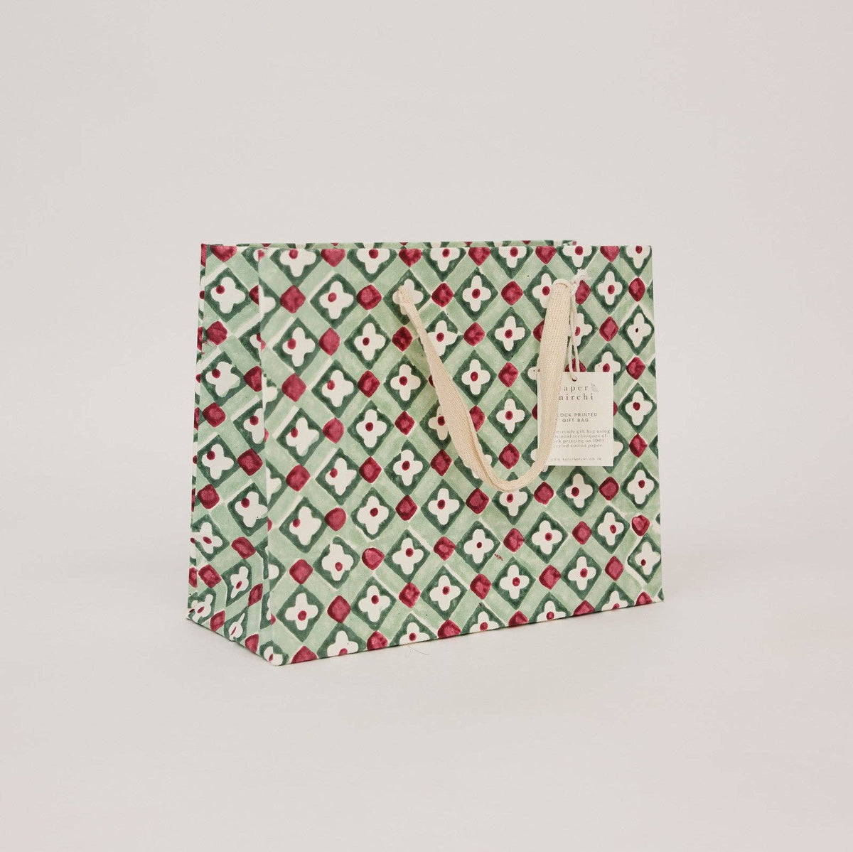Traditional Christmas Gift Bags - Medium