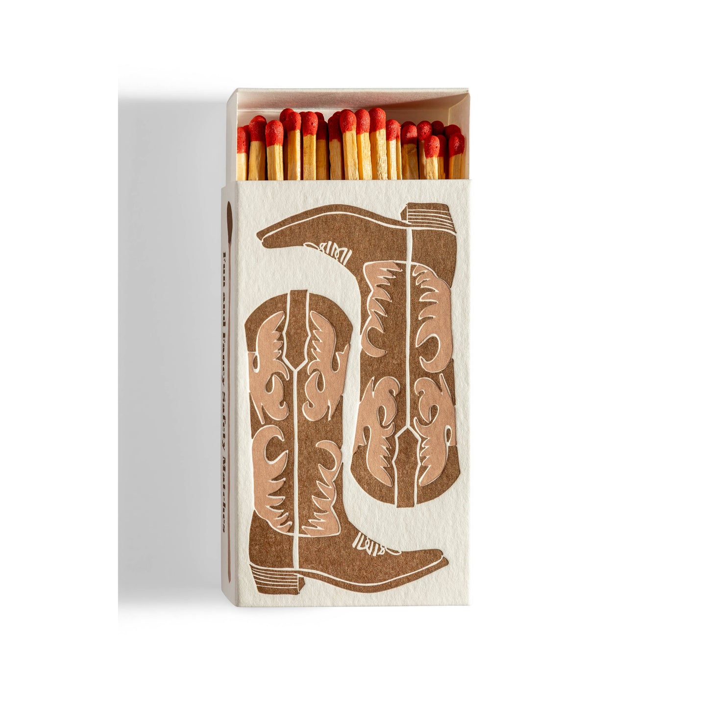 Brown Cowboy Boots | Fun & Fancy Safety Matches