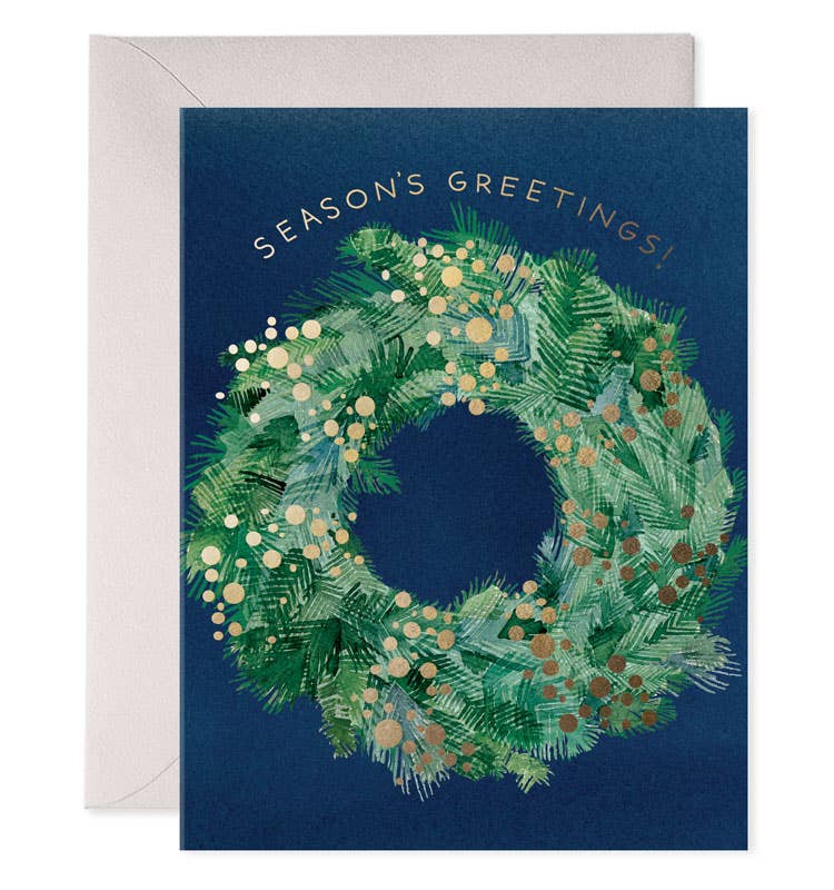 Wreath Christmas Cards (Boxed Set of 6)