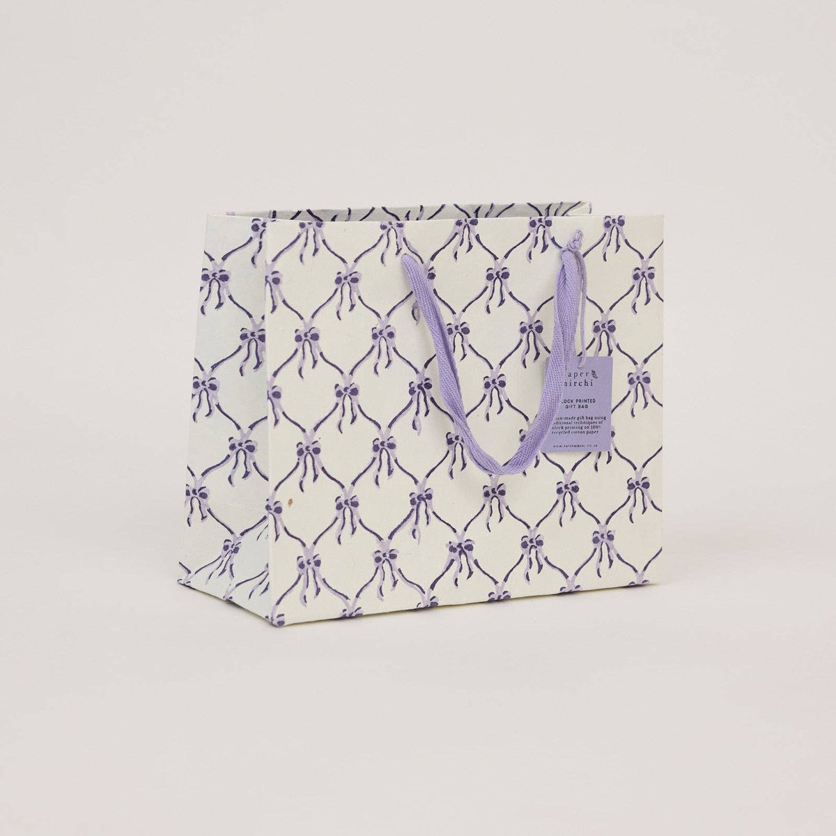 Violet Meringue Gift Bags - Medium