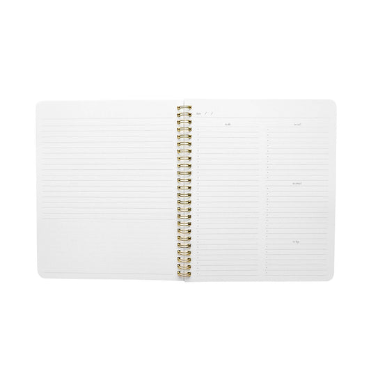 To Do Notebook, Black | Guided Notebook