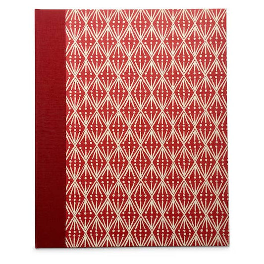 Selvedge Red Madder Very Large Hardback Notebook