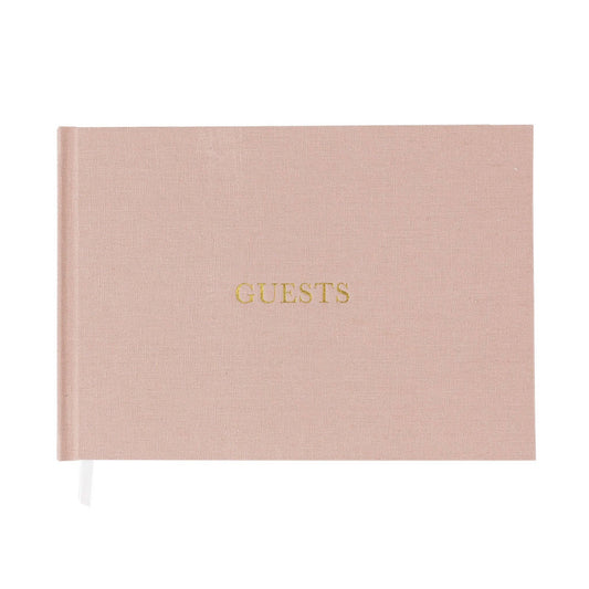 Cloth Rose Guest Book