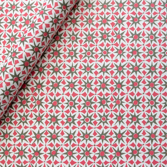 Patterned Paper Alhambra Green and Pink