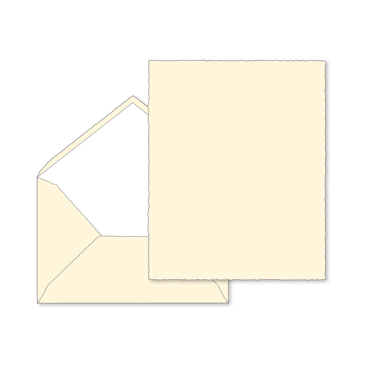 Deckle Edge Writing Letter Set-CDP