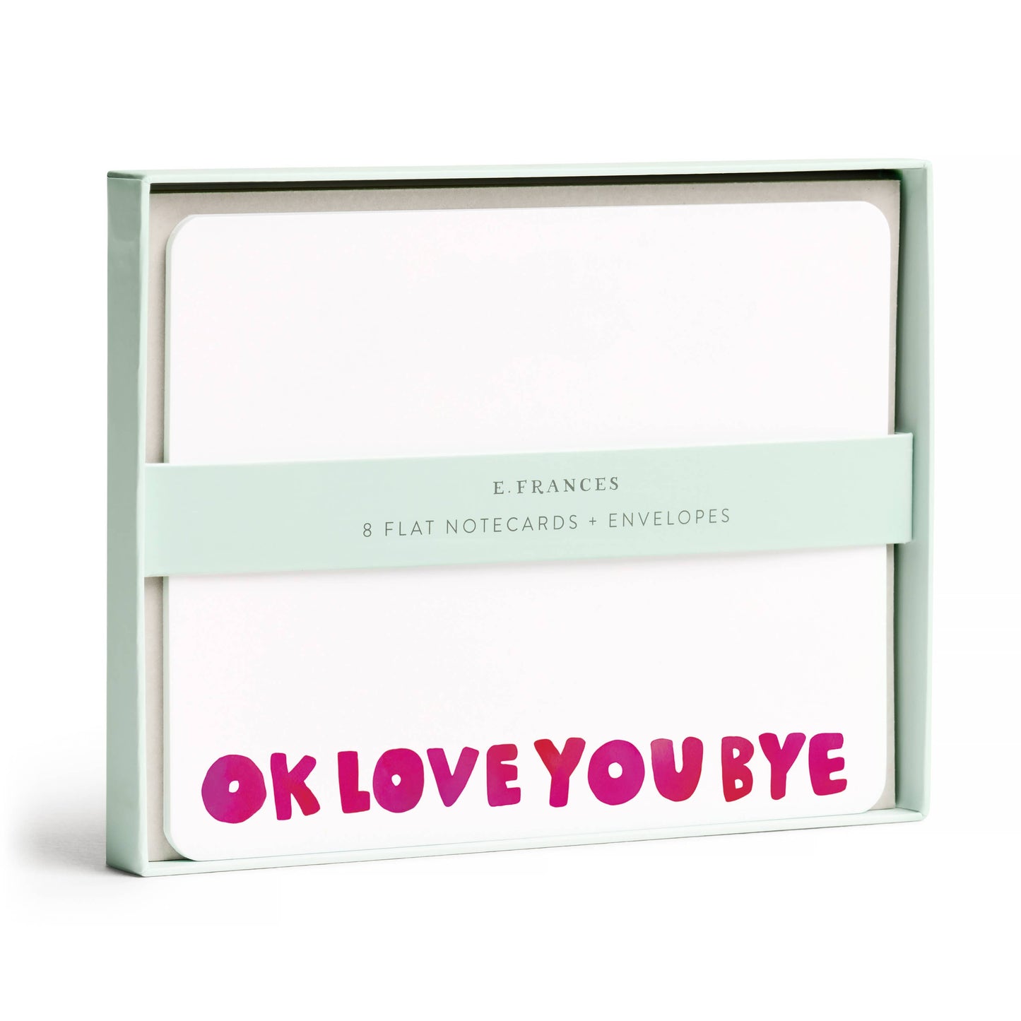 E. Frances Paper - Okloveyoubye Flat Note Set