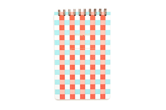 Task Pad Notebook Checker Pastel