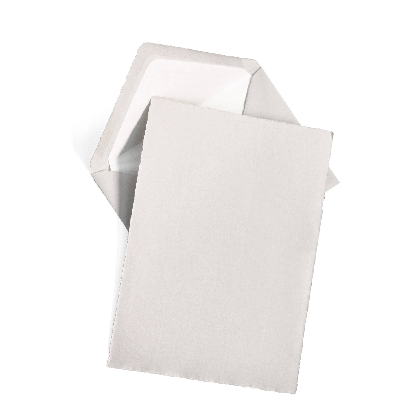 Classic Laid Deckle Edge Sheet Correspondence Gold Box