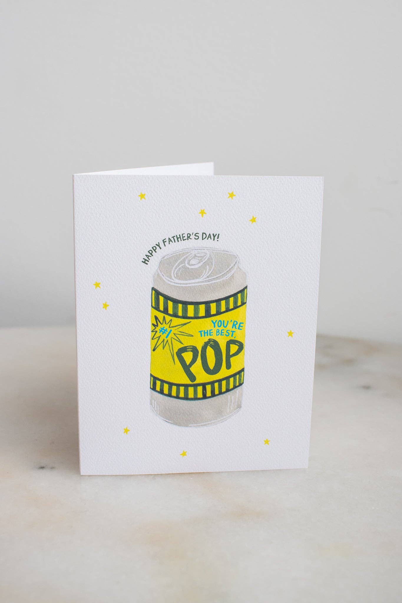 Best Pop Father's Day Card