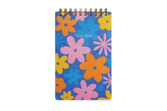 Shorthand Press - Task Pad Notebook - Groovy Floral