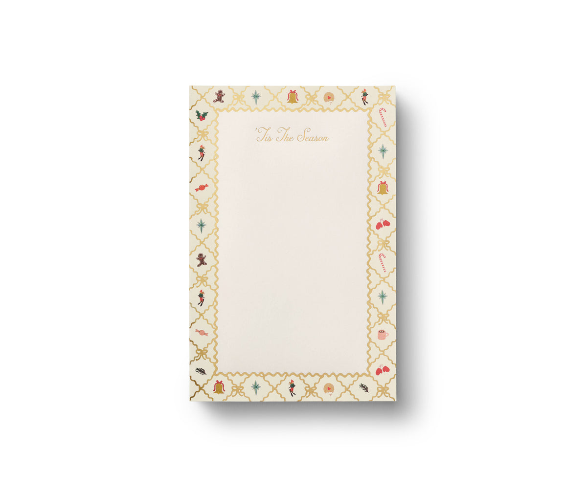 Rifle Paper Co. - Holiday Argyle Notepad
