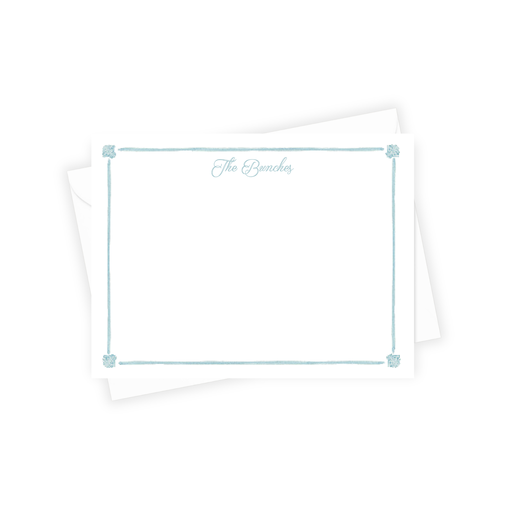 Misty Blue Co. stationery