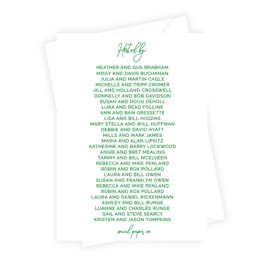 Classic Engagement Party Invitation