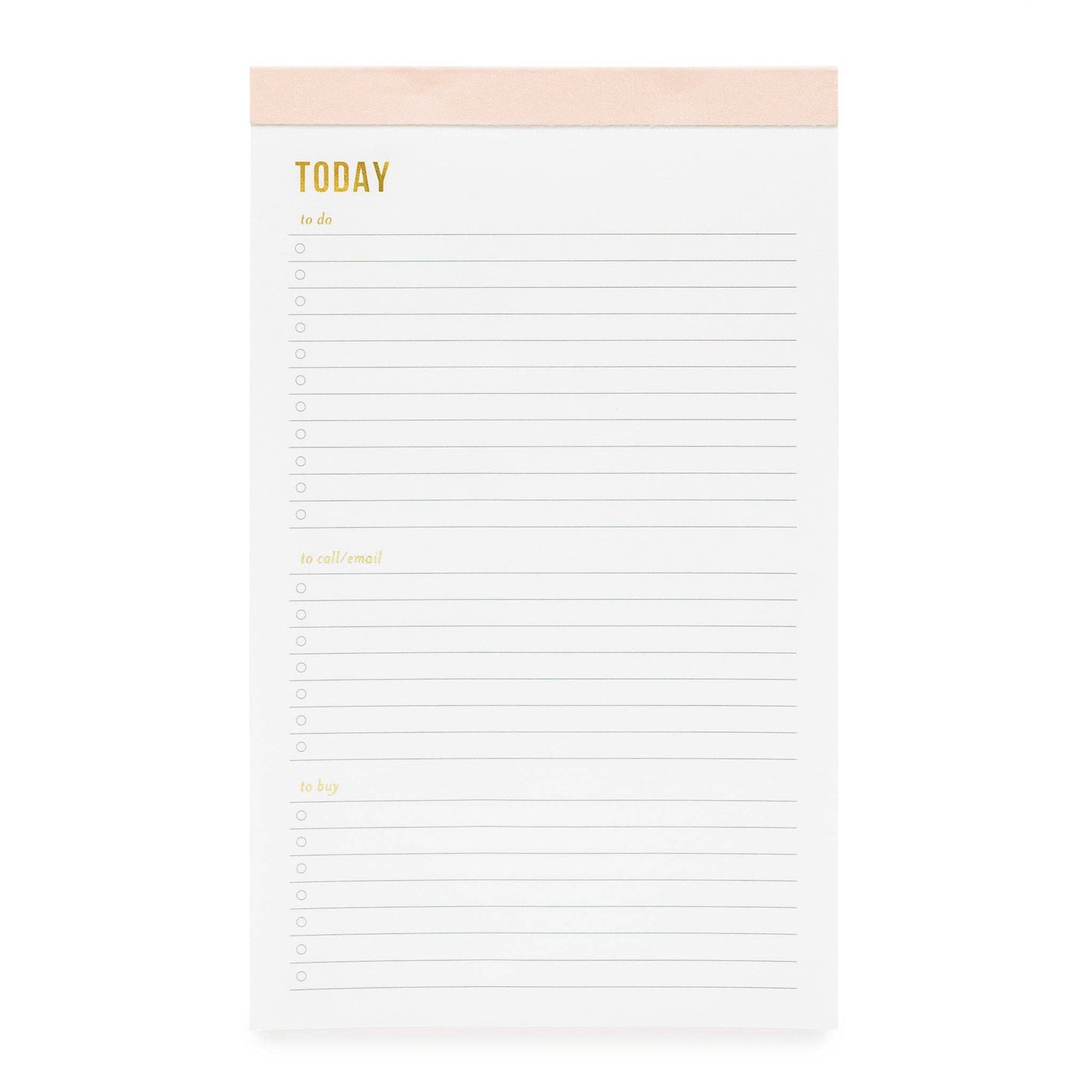 Today Planning Notepad, Pink |