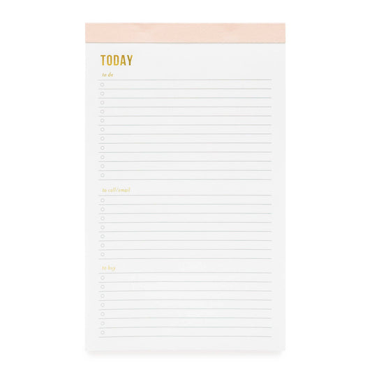 Today Planning Notepad, Pink |