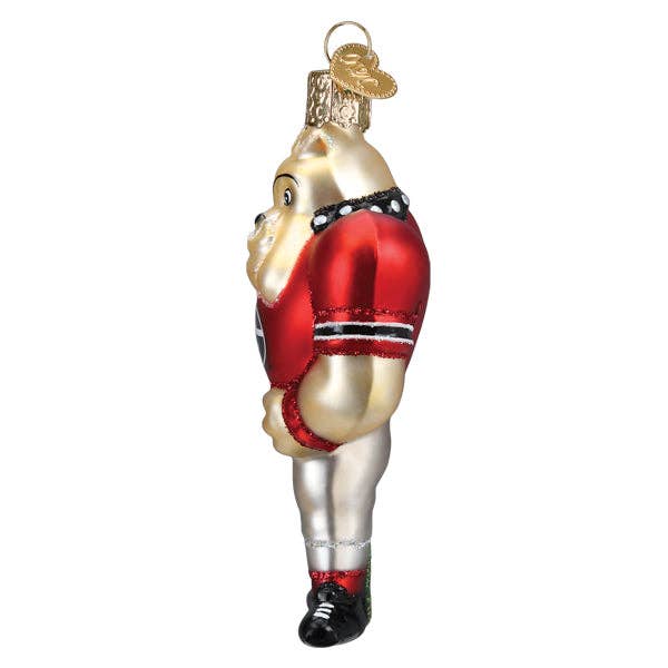 Old World Christmas - Georgia Hairy Dawg Ornament