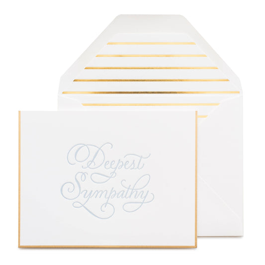 Sugar Paper - Traditional Deepest Sympathy Card