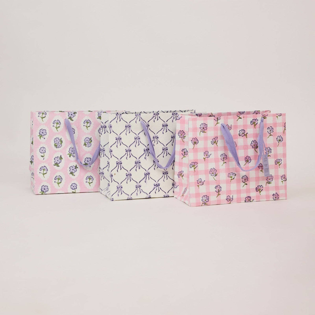 Violet Meringue Gift Bags - Medium