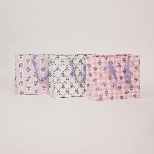 Violet Meringue Gift Bags - Medium