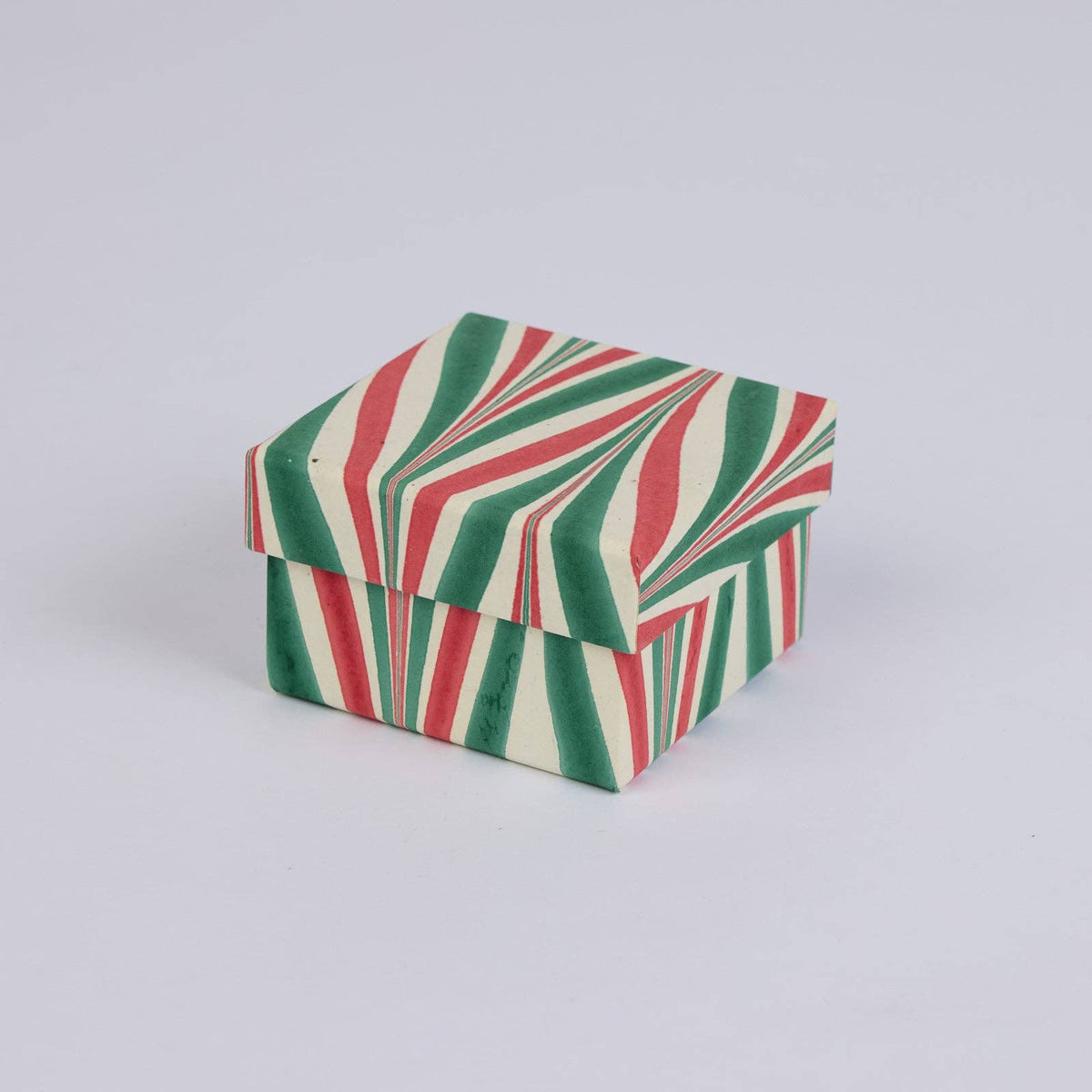 Hand Marbled Gift Boxes - Christmas Candy