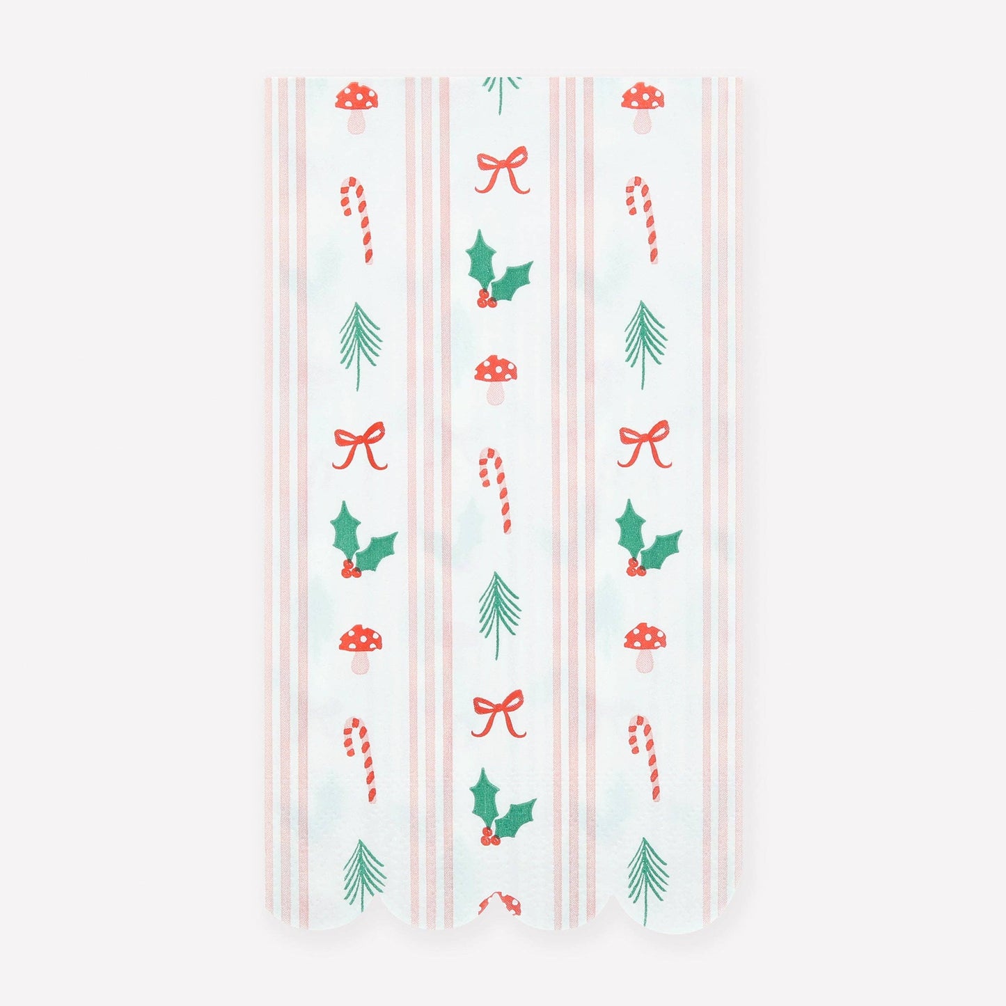 Festive Icon Stripes Guest Towels