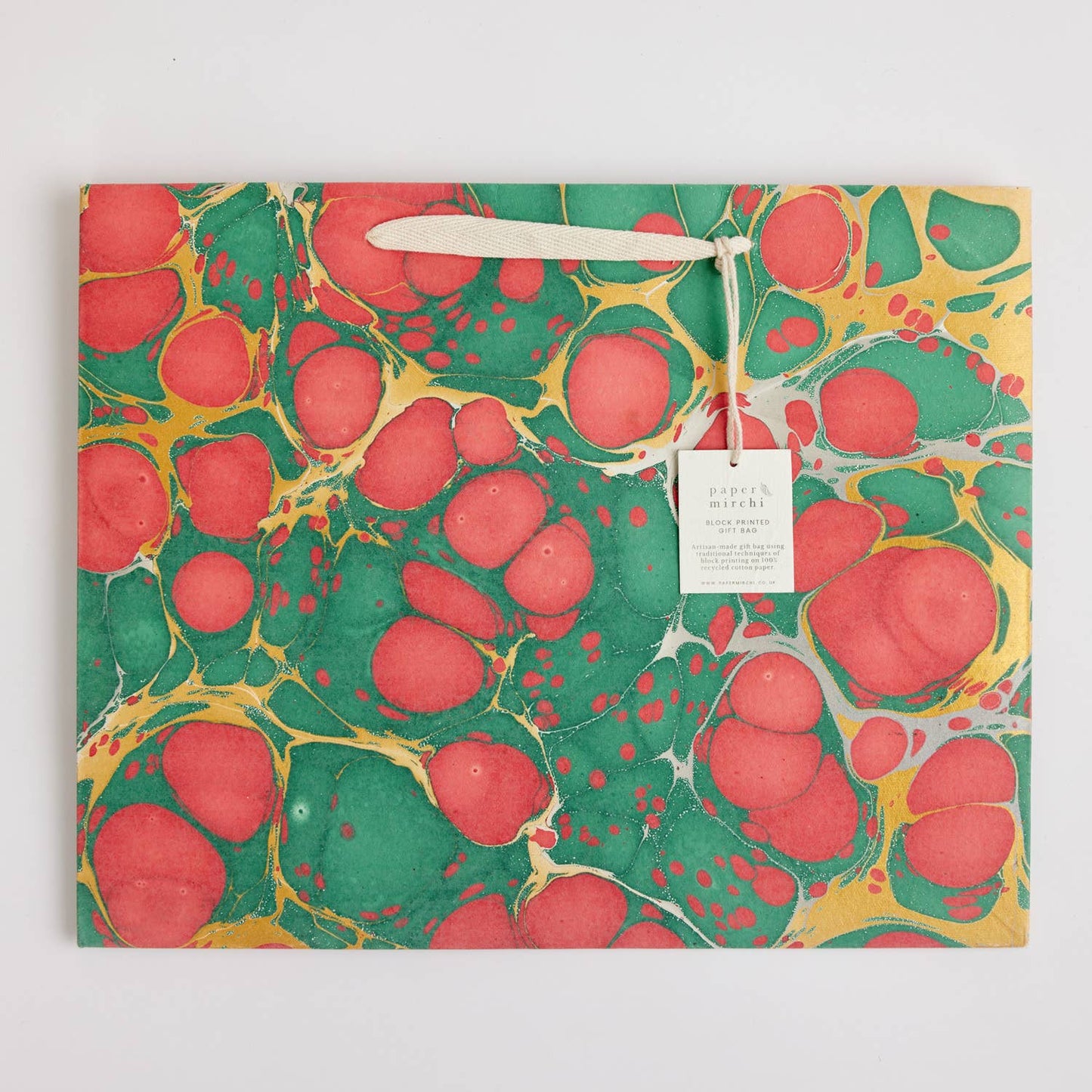 Hand Marbled Gift Bag