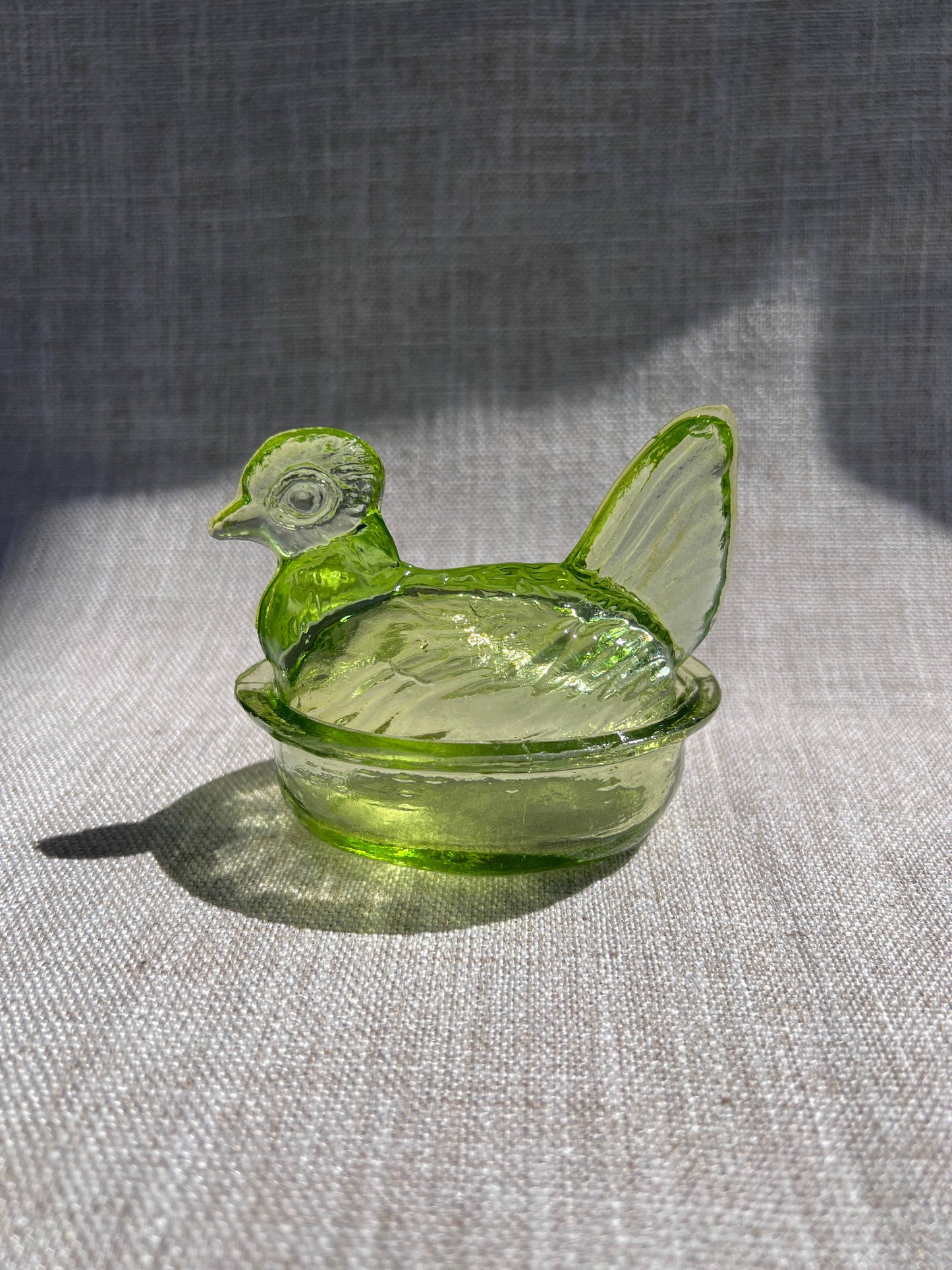 Nesting Hen Bowl - EUCALYPTUS | Hand Blown Glass
