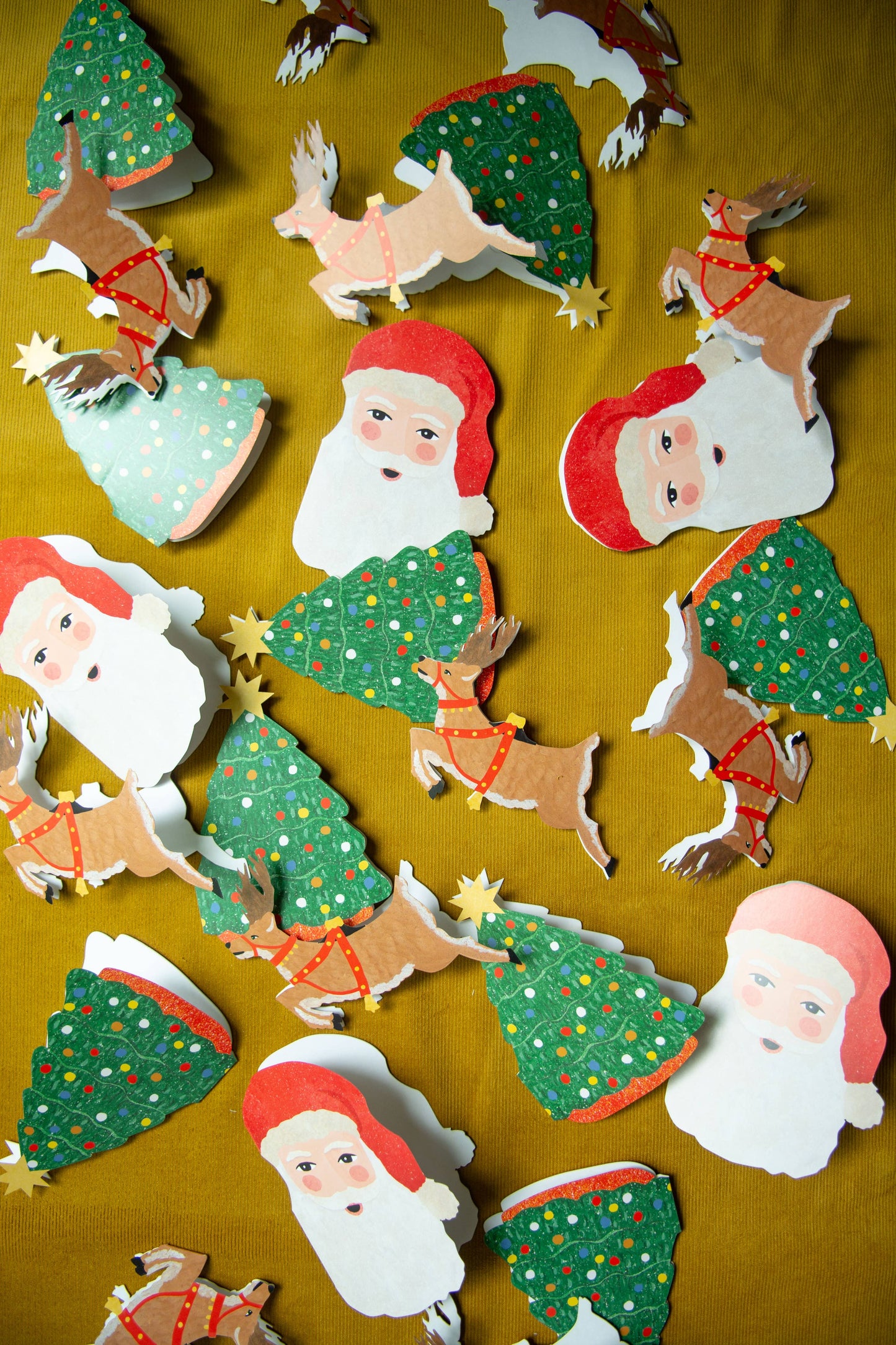 Isatopia - Santa Claus Christmas Collection - Die Cut Card