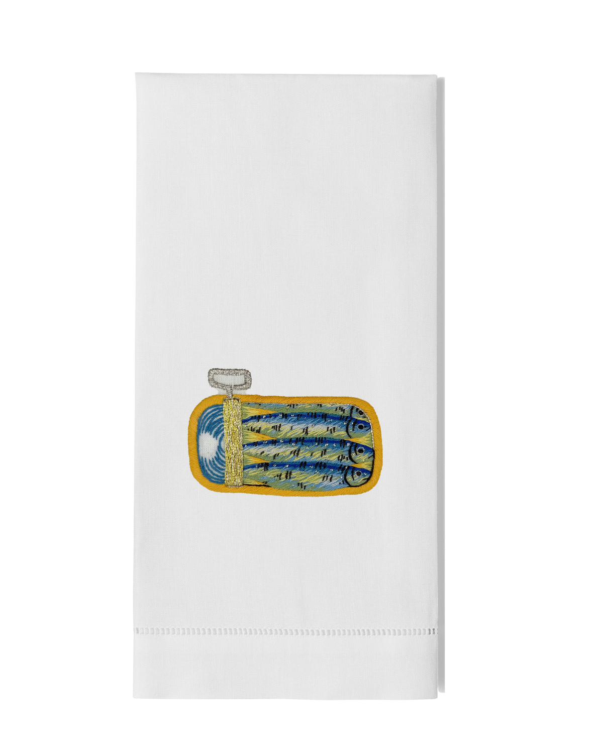 Sardines Hemstitched Towel