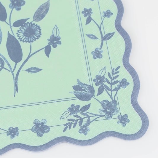 Vintage Botanical Large Napkins