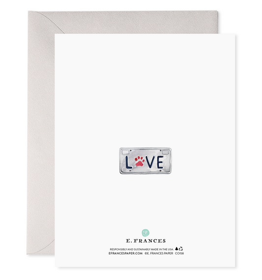 Co-Pilot Dog Greeting Card
