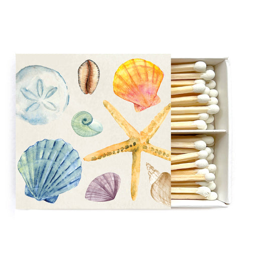 Abigail Jayne Design - Sea Shells Matches | Candle Matches