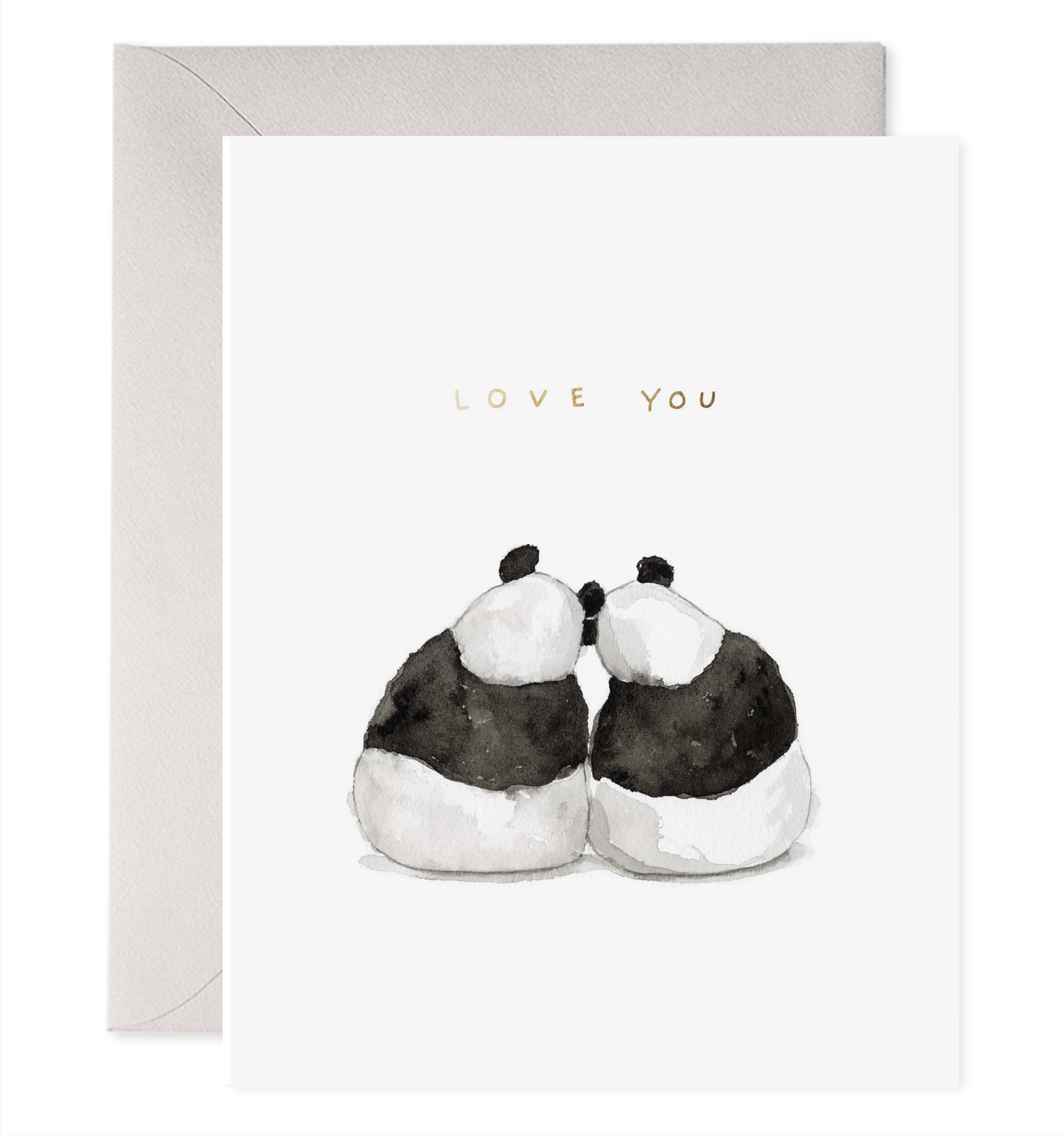 E. Frances Paper - Panda Pair | Love & Anniversary Greeting Card